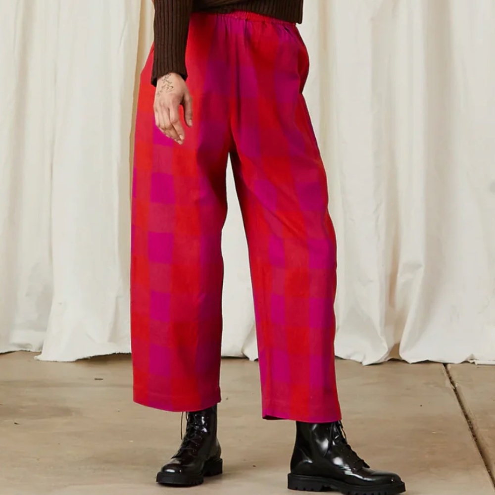 Ali Golden Elastic Pants